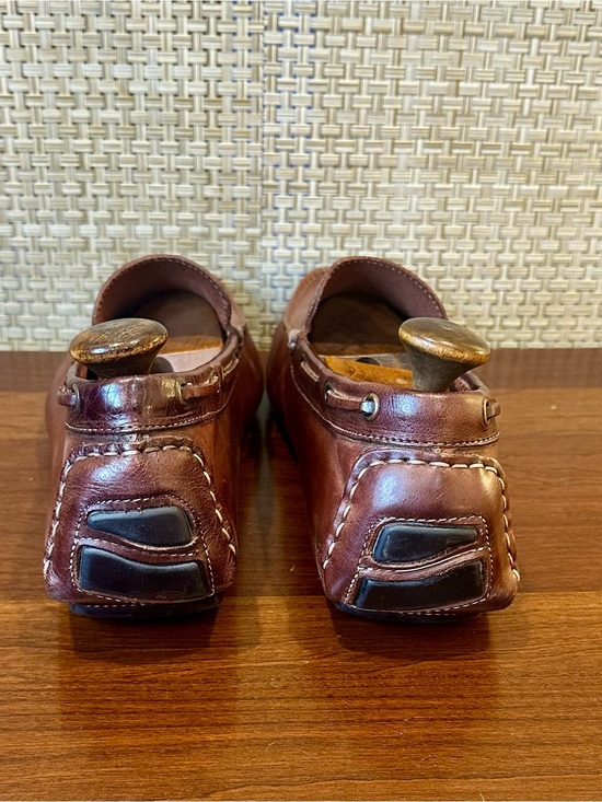 To Boot New York Adam Derrick Aidan Brown Leather Driving Moc Loafers 9.5 main image 10